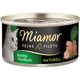 Miamor Feine Filets Naturelle Bonito-Thunfisch