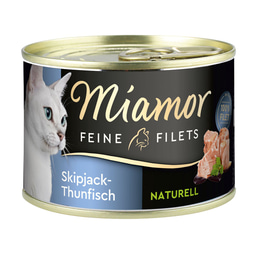 Miamor Feine Filets Naturelle Skipjack-Thunfisch 156g Dose