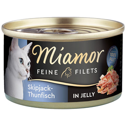 Miamor Feine Filets Skipjack-Thunfisch in Jelly