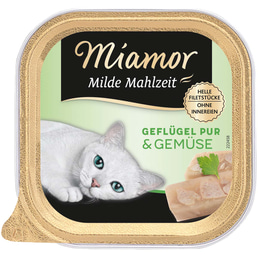 Miamor Milde Mahlzeit Geflügel Pur &amp; Gemüse