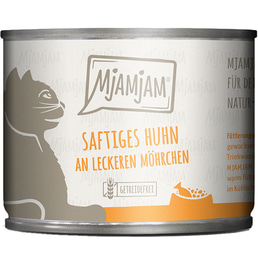 MjAMjAM saftiges Huhn an leckeren Möhrchen