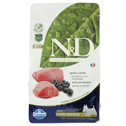 N&amp;D Hundefutter Lamm&amp;Heidelbeeren Mini Adult getreidefrei 800g