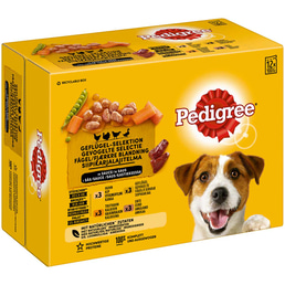 PEDIGREE Pouch Adult Geflügel Selektion Multipack