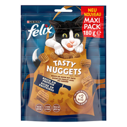 FELIX Tasty Nuggets Katzensnack Huhn und Ente
