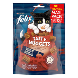 FELIX Tasty Nuggets Katzensnack Rind und Lamm