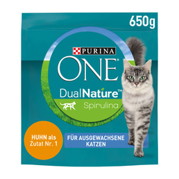 PURINA ONE Dual Nature Huhn mit Spirulina 650g