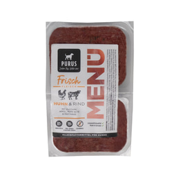 Purus Frischfleisch Menü Huhn &amp; Rind