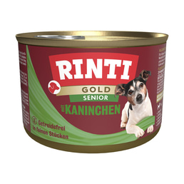 Rinti Gold Senior mit Kaninchen