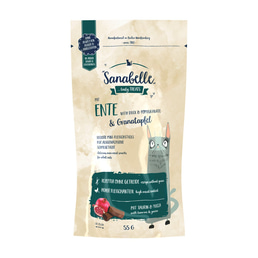 Sanabelle Katzensnack Ente &amp; Granatapfel 55g