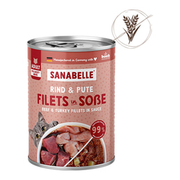 Sanabelle Schlemmertopf mit Rind &amp; Pute