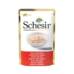 Schesir Cat Hühnerfilet mit Wolfsbarsch