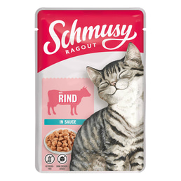 Schmusy Ragout mit Rind in Sauce