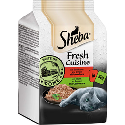 SHEBA Fresh Cuisine Taste of Rome Truthahn &amp; Huhn