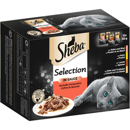 Sheba Selection in Sauce Herzhafte Komposition Multipack