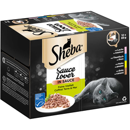 Sheba Sauce Lover Feine Vielfalt 12x85g