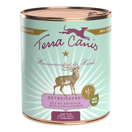 Terra Canis getreidefrei Wild mit Kartoffeln, Apfel und Preiselbeeren