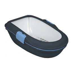 Trixie Katzentoilette Berto pastellblau | Rückläufer