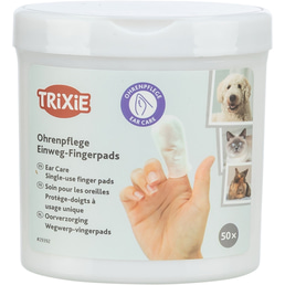 Trixie Ohrenpflege Einweg-Fingerpads 50Stk.