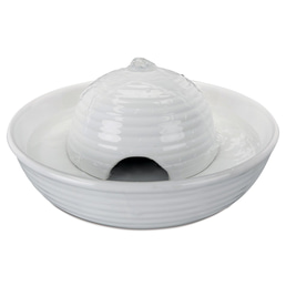 Trixie Trinkbrunnen Keramik, Vital Flow Mini, 0,8L - weiß
