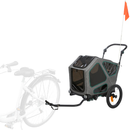 Trixie Fahrrad-Anhänger M 71×95×85/138 cm | Rückläufer