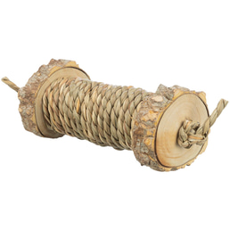 Trixie Spielrolle mit Seegras aus Holz