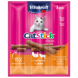Vitakraft Cat-Stick mini Truthahn &amp; Lamm