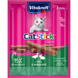 Vitakraft Cat-Stick mini Ente &amp; Kaninchen