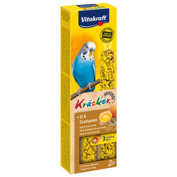 Vitakraft Kräcker mit Ei und Grassamen für Sittiche