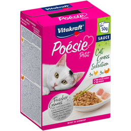 Vitakraft Poésie Petit Cat Grass Selection 6x50g