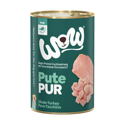 WOW Pur Pute Single Protein Futter