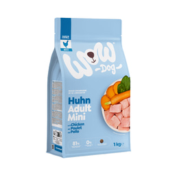 WOW DOG TROCKEN Minis ADULT Huhn 1 kg