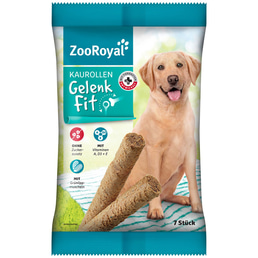 Pamlsek pro psy ZooRoyal – Žvýkací rolky pro zdraví kloubů 18 × 7 kusů