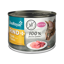 ZooRoyal Kitten Rind + Kalb &amp; Huhn 200g