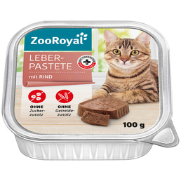 ZooRoyal Leberpastete mit Rind