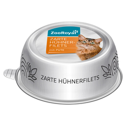 ZooRoyal Zarte Hühnerfilets mit Pute