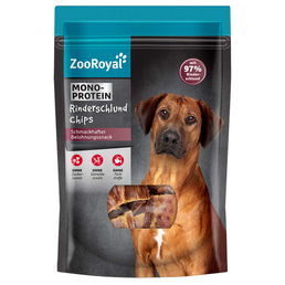 ZooRoyal Rinderschlund Chips 100g