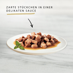 GOURMET Gold Zarte Häppchen in Sauce mit Huhn und Leber