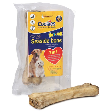 Hansepet Hundesnack Cookies Kauknochen "Seaside bone"