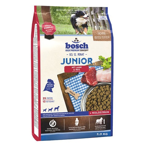 Bosch Hundefutter Junior Lamm & Reis