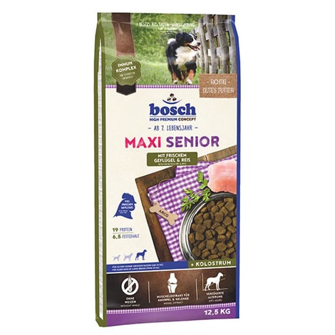 Bosch Hundefutter Maxi Senior Geflügel & Reis
