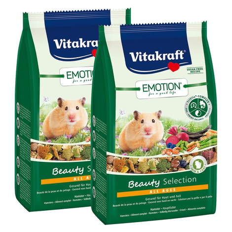 Vitakraft Emotion Beauty Selection Hamster 2x600g