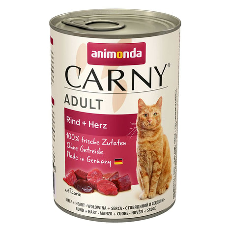 Animonda Katzenfutter Carny Adult Rind und Herz