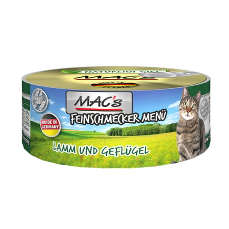 MAC's Cat Feinschmecker Menü Lamm, Geflügel und Ei