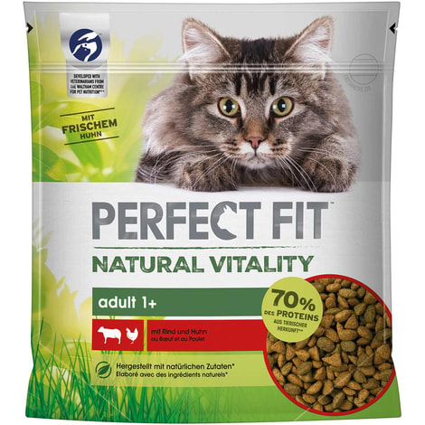 PERFECT FIT Katze Natural Vitality Adult 1+ mit Rind und Huhn