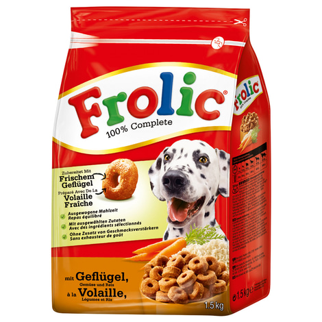 Frolic 100% Complete mit Geflügel, Gemüse und Reis