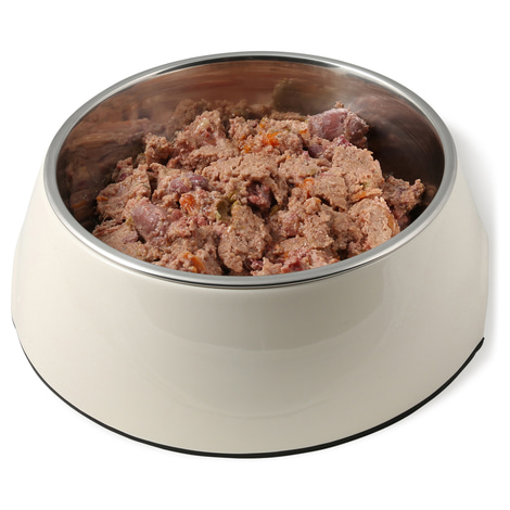 Landfleisch Nassfutter Dog Pur Geflügelherzen & Seelachs