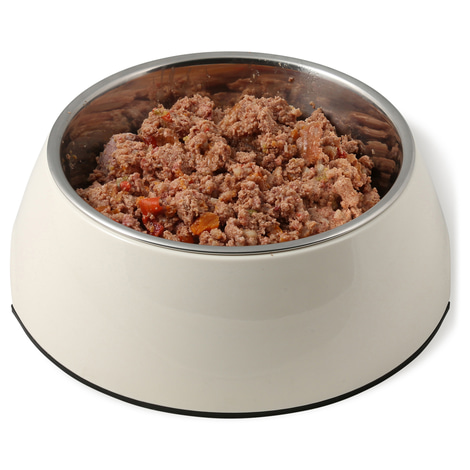 Landfleisch Dog Hundefutter Senior Geflügel, Reis und Paprika