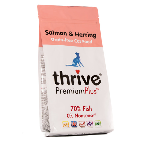 thrive Cat PremiumPlus 70% Lachs & Hering 1,5kg