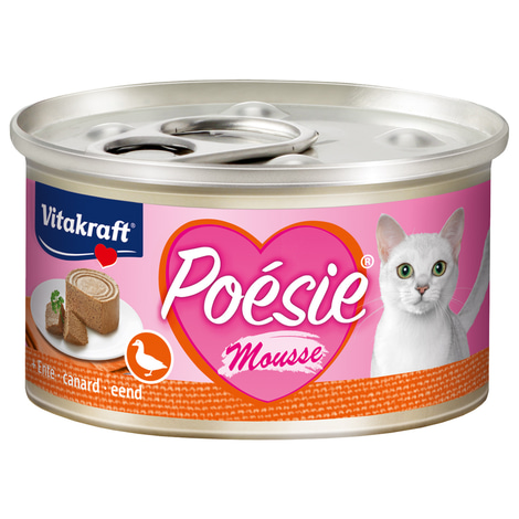 Vitakraft Katzenfutter Poésie Mousse Ente