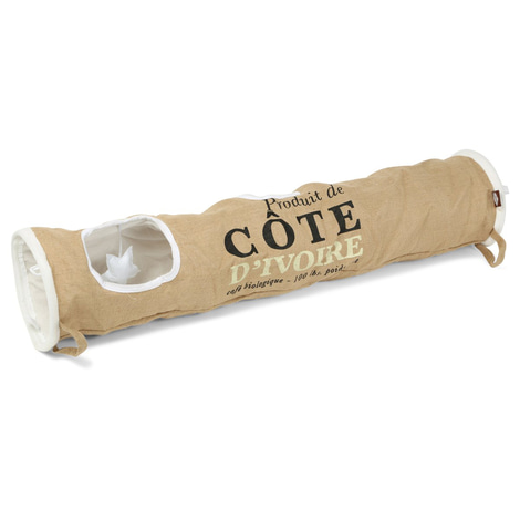 D&D Homecollection Spieltunnel Jute 120x25x25 cm
